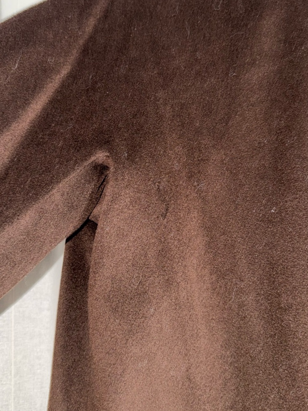 MaxMara Brown Button-Front Wool Coat - Picture 5 of 7